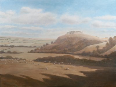 Landschaft in Gloucestershire, 2012 von Lincoln Seligman